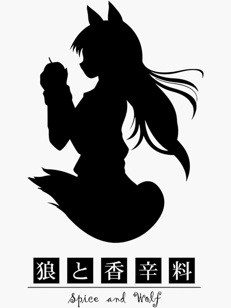 Spice and Wolf - logo" Sticker for Sale by BaryonyxStore | Redbubble