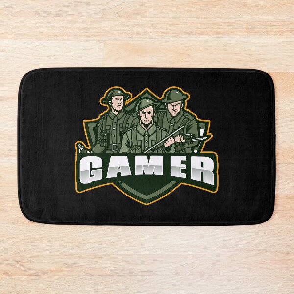 Item preview, Gamer with Troop of Soldiers designed and sold by PRIVARSHU.