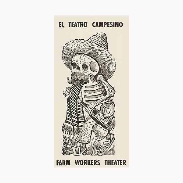 Artikel-Vorschau von Vintages Chicano-Landarbeiter-Theater-Plakat, designt und verkauft von Bad-Wisdom.