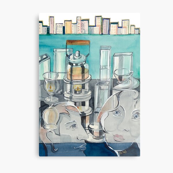 Tea for Two Metal Print