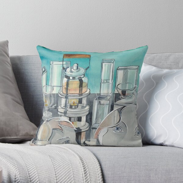 Tea for Two Throw Pillow