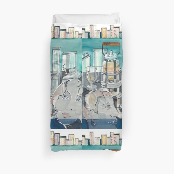 Tea for Two Duvet Cover