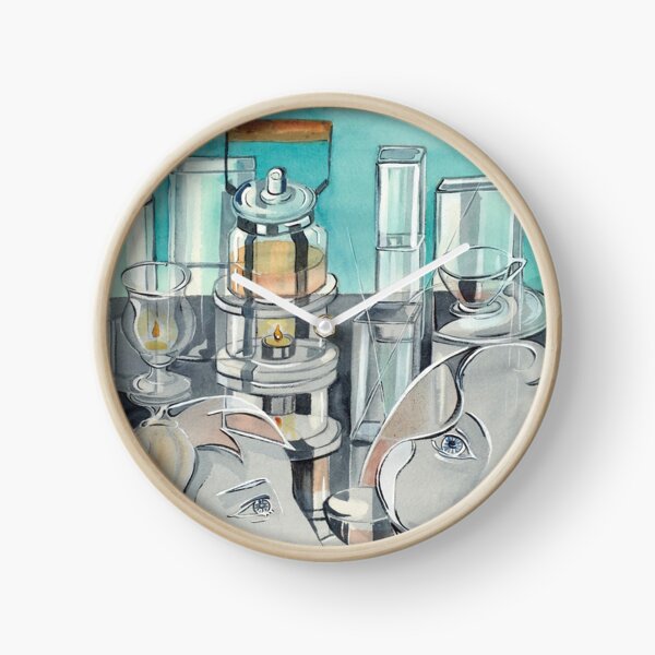 Tea for Two Clock