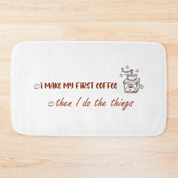 Item preview, I Make My First Coffee Then Discuss Classic T-Shirt designed and sold by Hatlof.