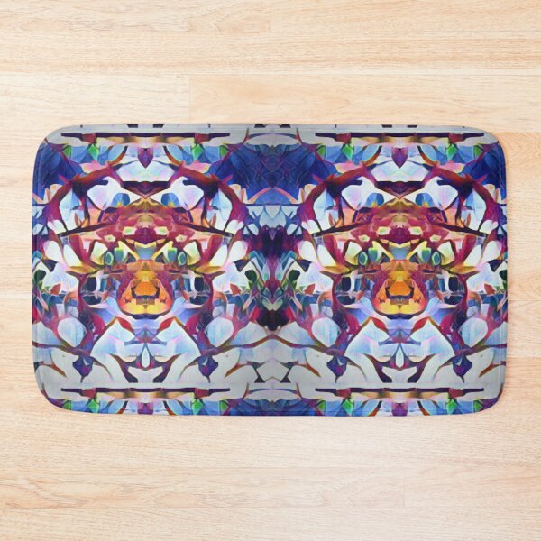 Item preview, Abstract geometric wolf tiger designed and sold by Zevy-Darling.