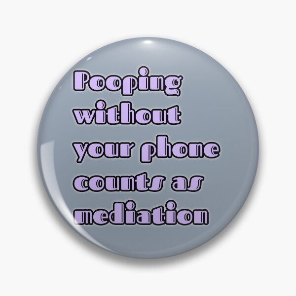 Item preview, Toilet meditation (humor)  designed and sold by Lepsipoo.