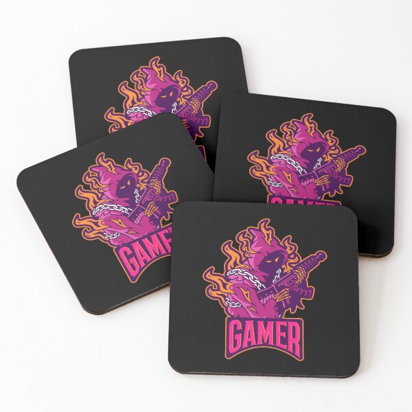 Item preview, Gamer with Flaming Ghost Squad designed and sold by PRIVARSHU.