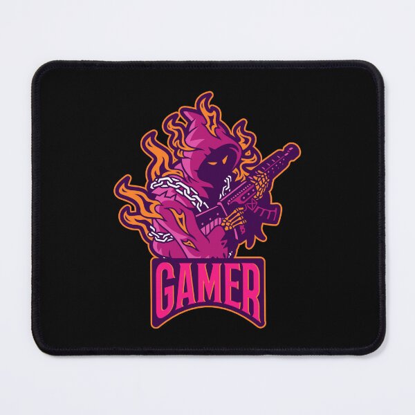 Item preview, Gamer with Flaming Ghost Squad designed and sold by PRIVARSHU.