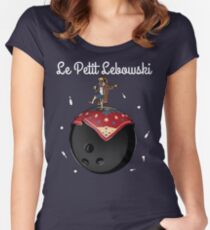 Le Petit Lebowski Women's Fitted Scoop T-Shirt