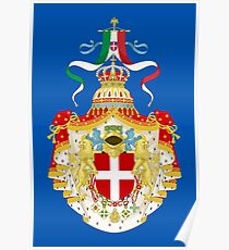 Kingdom of Italy Coat of Arms Poster