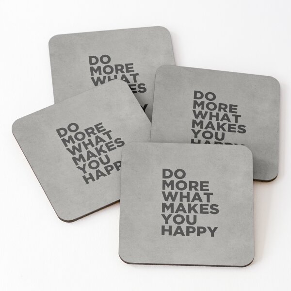 Item preview, Do More What Makes You Happy - Light Grey designed and sold by little-mars.