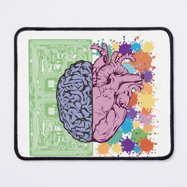 Item preview, Brain and heart designed and sold by KseniaDr.