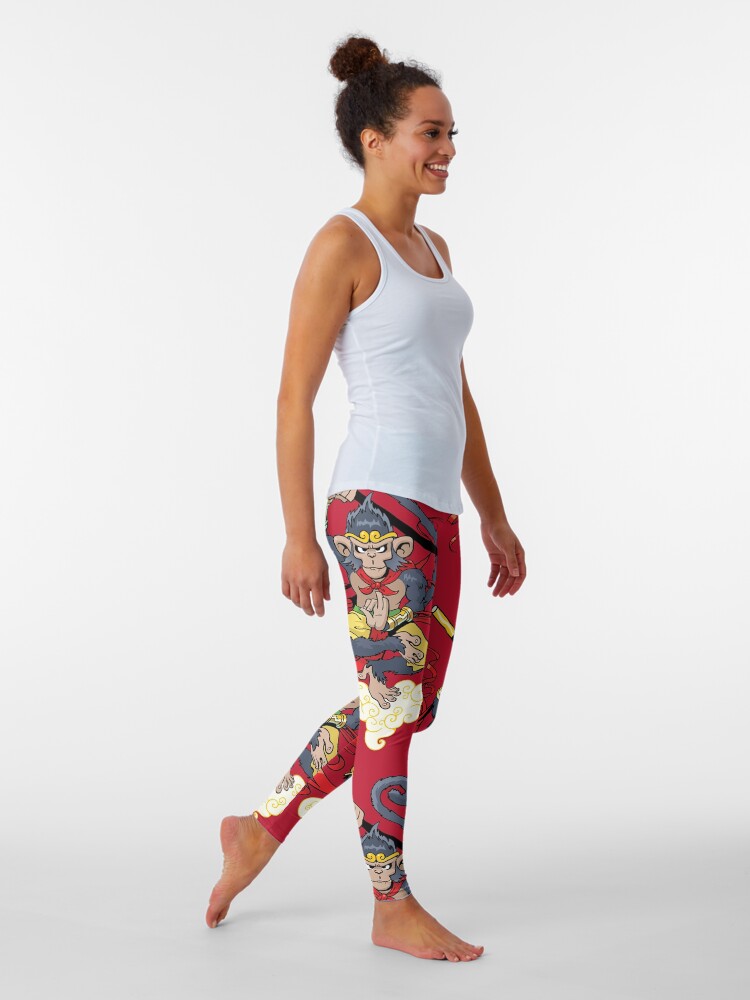 Alternate view of Monkey King Leggings