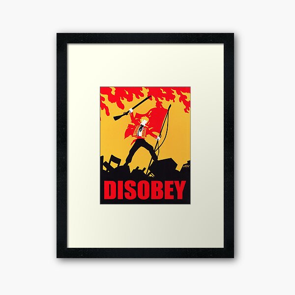Item preview, DISOBEY designed and sold by TexasUberAlles.