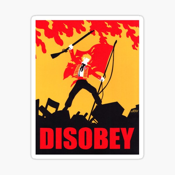 Artikel-Vorschau von DISOBEY, designt und verkauft von TexasUberAlles.