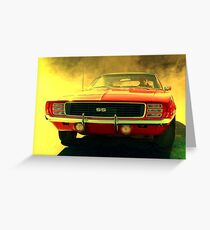 1969 Camaro Super Sport Greeting Card