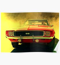 1969 Camaro Super Sport Poster