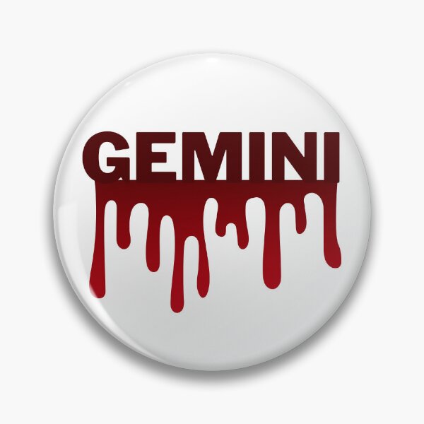 Item preview, Bleeding Gemini Zodiac Sign designed and sold by Hellofriendco.