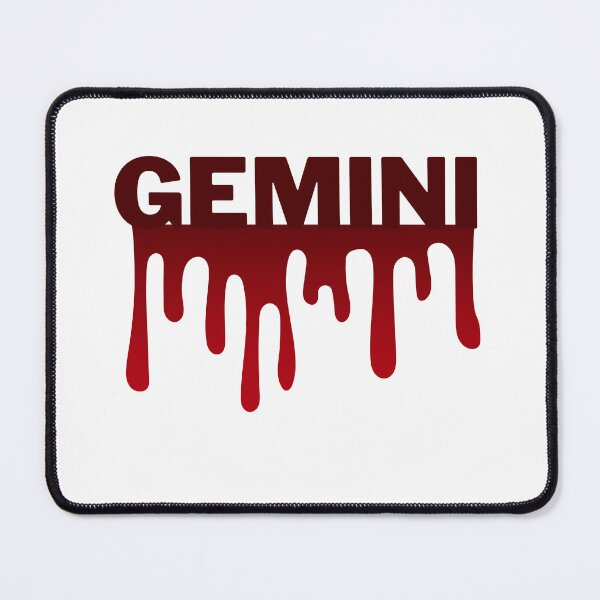 Item preview, Bleeding Gemini Zodiac Sign designed and sold by Hellofriendco.