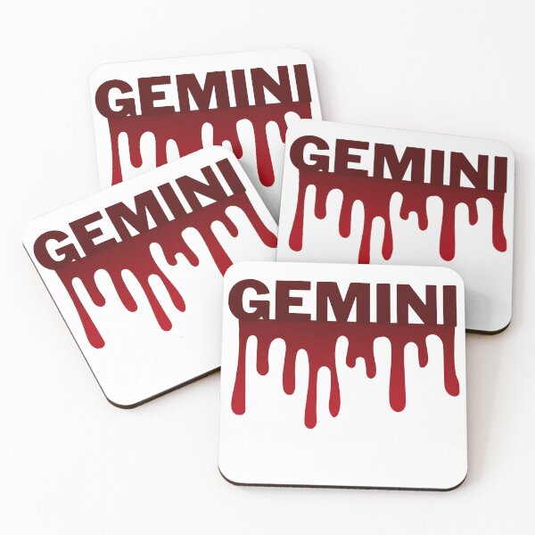 Item preview, Bleeding Gemini Zodiac Sign designed and sold by Hellofriendco.
