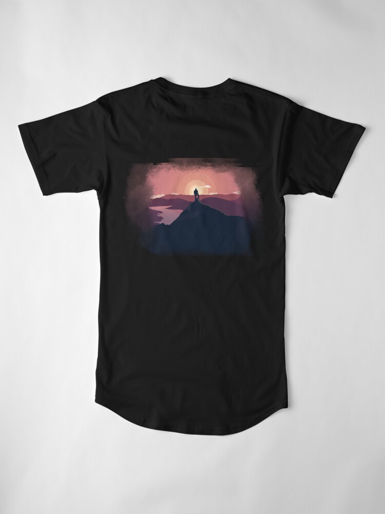 Mountain print Essential T-Shirt for Sale by Art-of-Heart