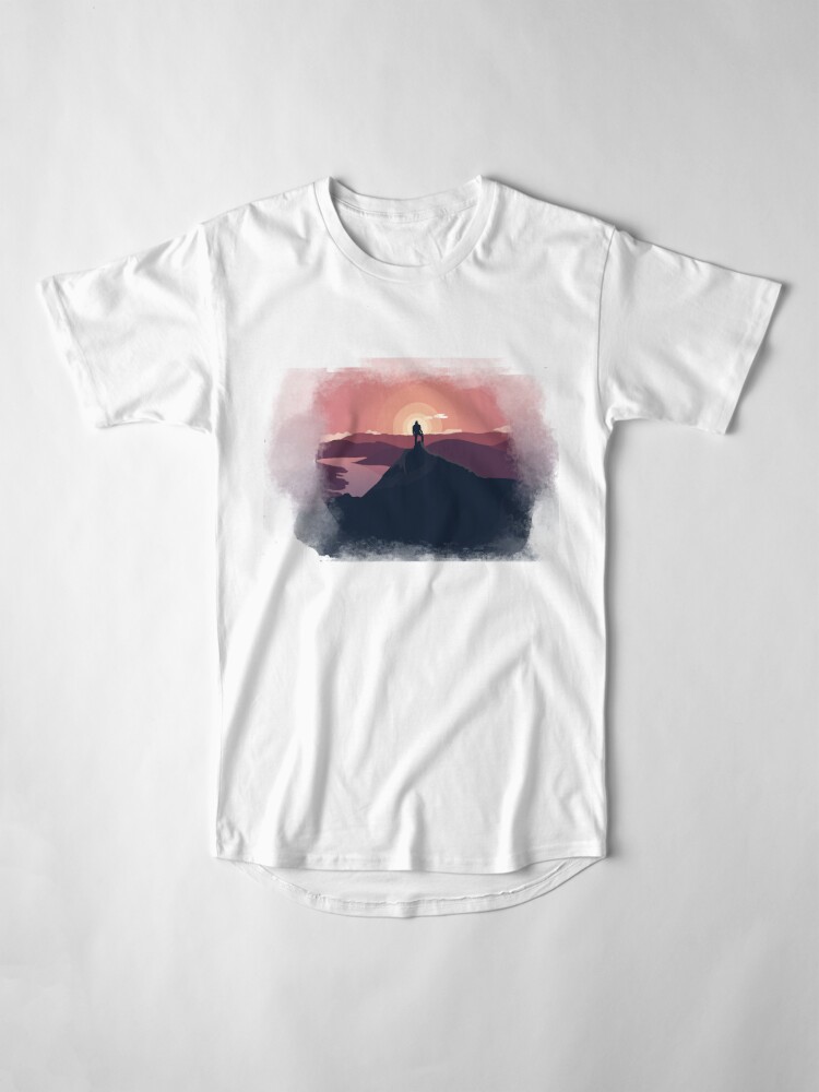 Mountain print Essential T-Shirt for Sale by Art-of-Heart