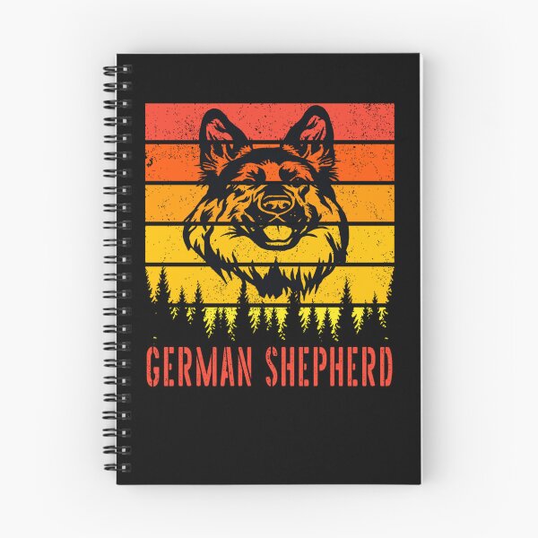 Artikelvorschau, Schäferhund-Hundeliebhaber-Sonnenuntergang für Vati-Mama-Vati-Geschenk-klassisches T-Shirt entworfen und verkauft von Chanceaguera.