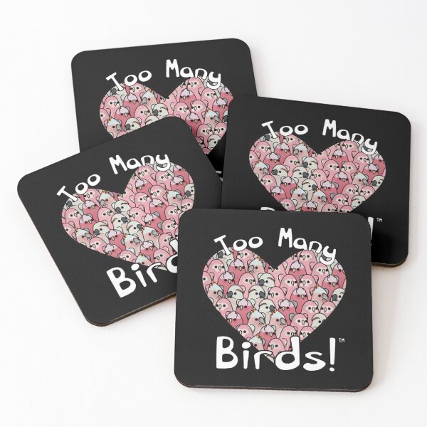 Item preview, Too Many Birds  Pink Parrot Posse designed and sold by HoaiLamdt.