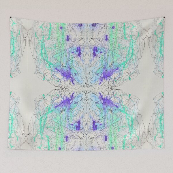 Item preview, Hyphaloma Cyanescens Rmx designed and sold by pezoid.