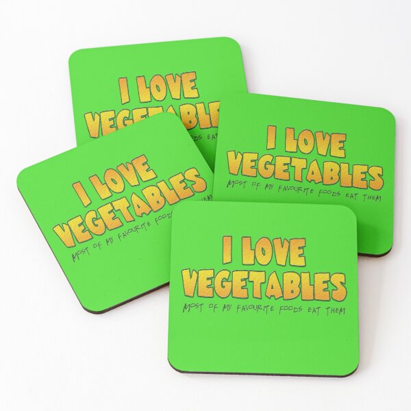 Item preview, i love vegetables designed and sold by toastercide.