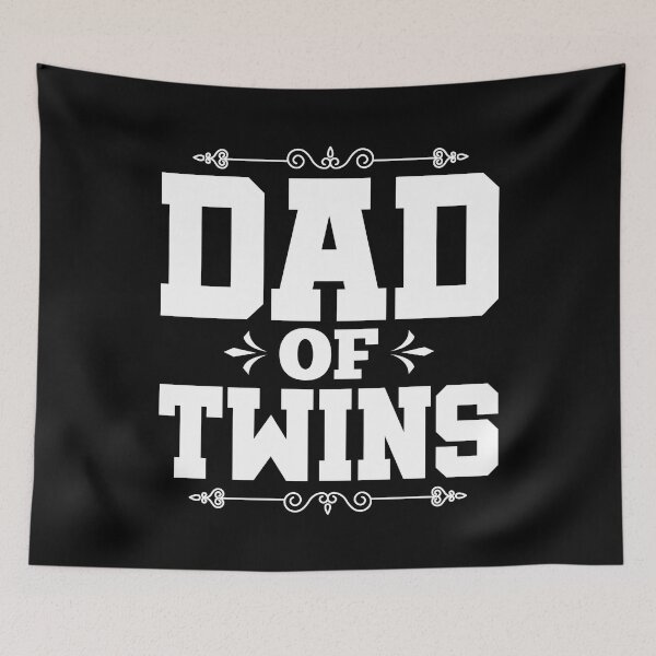 Item preview, Fathers Day Baby Dad Family Twin Parents designed and sold by bestshirtdesign.
