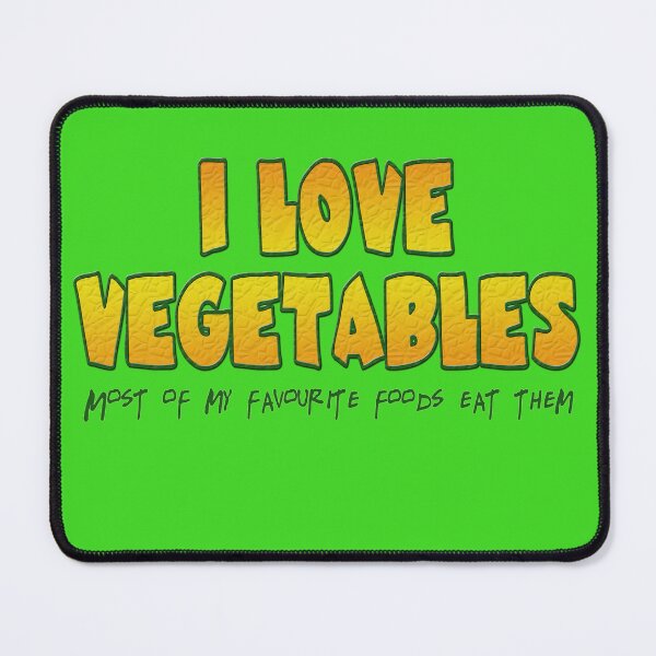 Item preview, i love vegetables designed and sold by toastercide.