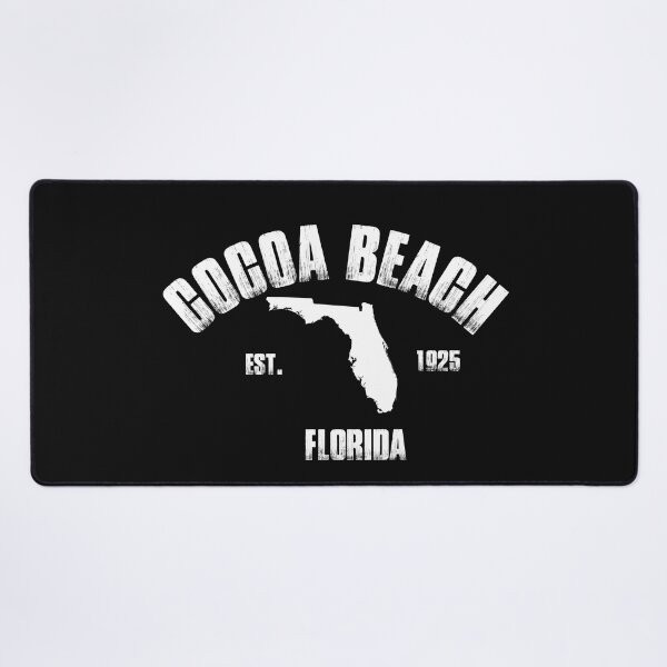 Item preview, Vintage Cocoa Beach Florida White Bold Typography designed and sold by garniturex.