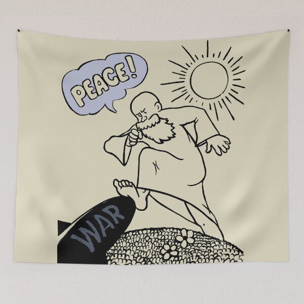 Item preview, Peace - Anti War, Anti Imperialist, Propaganda  designed and sold by SpaceDogLaika.