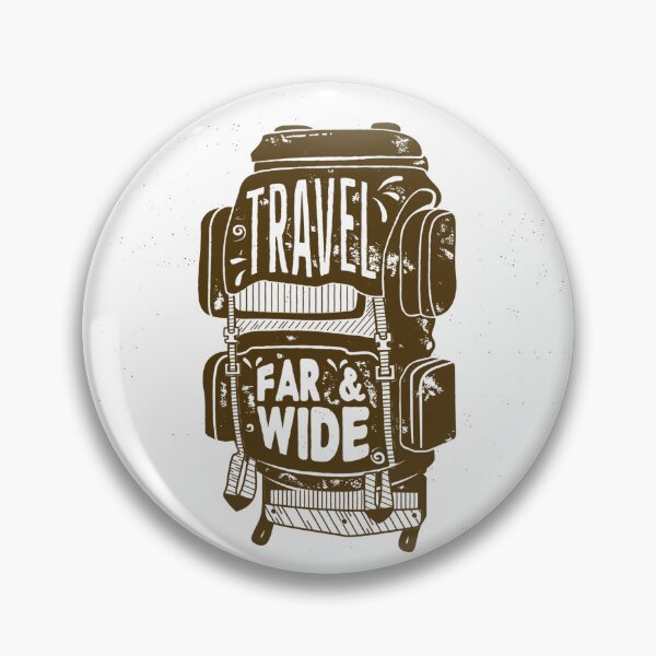 Item preview, Travel Far And Wide Backpack designed and sold by Tr4velingCo.