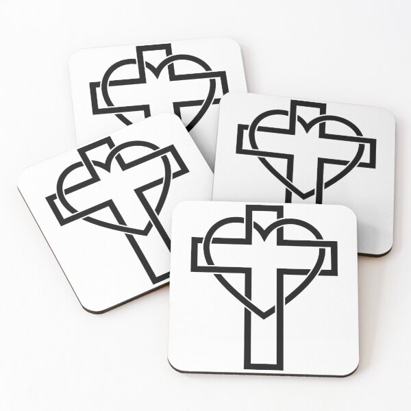 Item preview, Cross my Heart Praise Jesus Christianity Faith Church designed and sold by Minnesnowta.