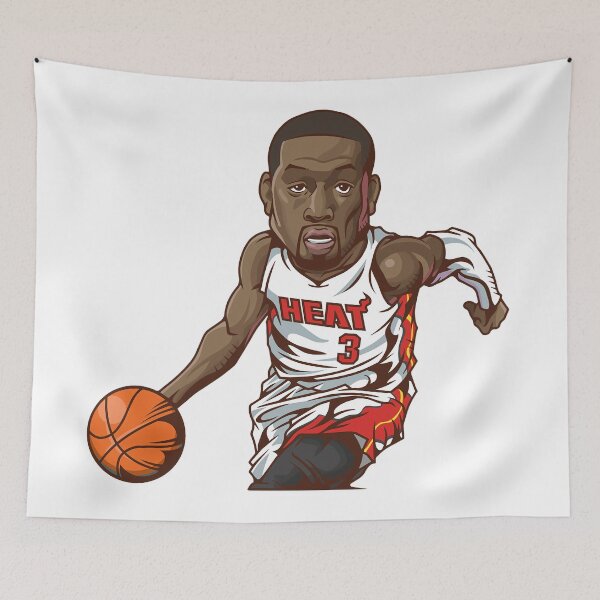 Item preview, Dwyane Wade 3 Draw Chibi designed and sold by JaclynPiel.