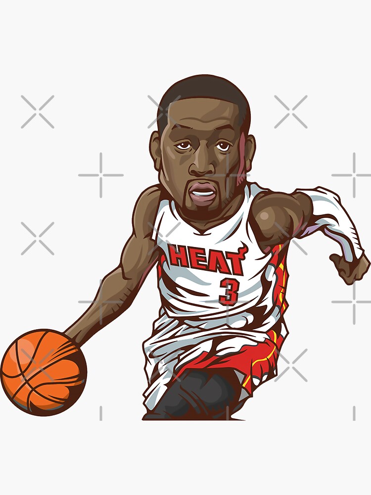 Dwyane Wade 3 Draw Chibi