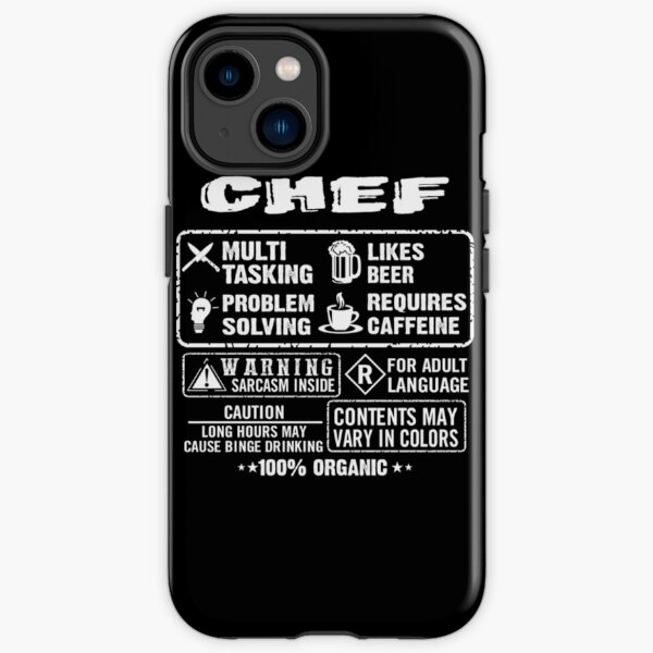 CHEF funny and humor iPhone Tough Case