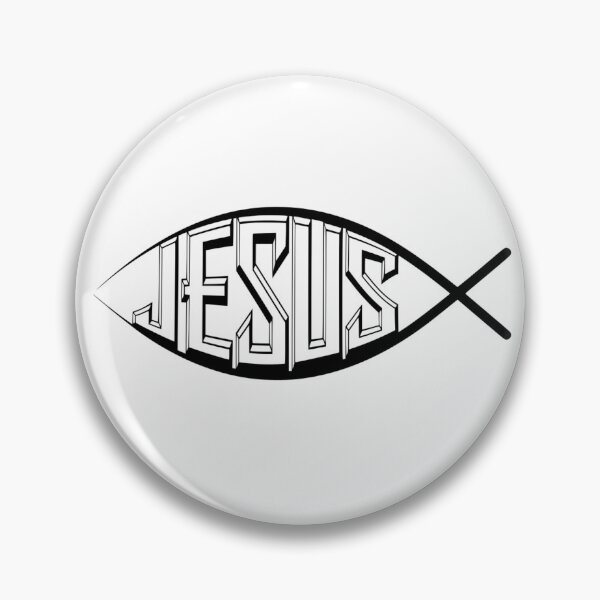 Item preview, Ichthys Praise Jesus Fish Ichthus Church Peace Holy Spirit designed and sold by Minnesnowta.