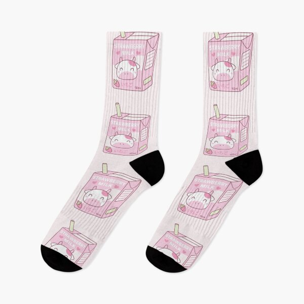 Item preview, Strawberry Milk Packet With Cute Cow Doodle designed and sold by rustydoodle.