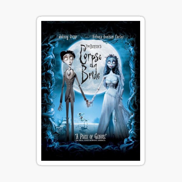 "corpse bride" Sticker by lisfestyle | Redbubble