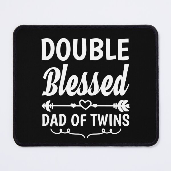 Item preview, Baby Family Fathers Day Blessed Dad Twin Parents designed and sold by bestshirtdesign.