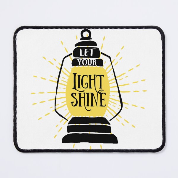 Item preview, Let your light shine, lantern typography designed and sold by SouthPrints.