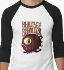 Camiseta ¾ bicolor para hombre La belleza está en el ojo del espectador