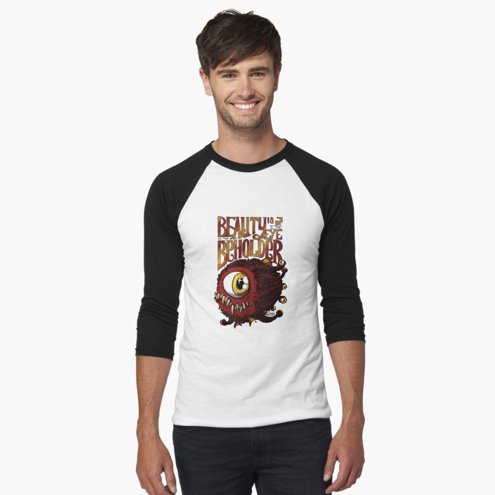 Item preview, Baseball ¾ Sleeve T-Shirt designed and sold by optimisteve.