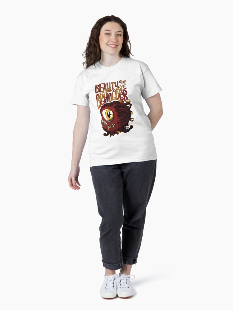 Thumbnail 4 of 7, Classic T-Shirt, Beauty is in the Eye of the Beholder designed and sold by optimisteve.