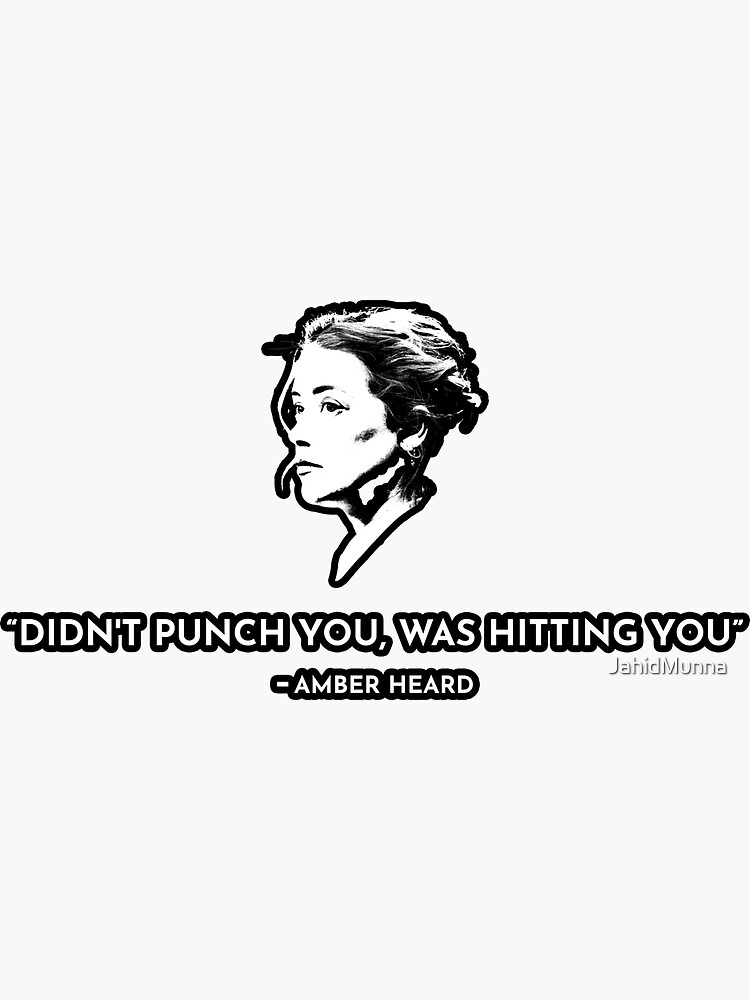 Amber Heard Sticker 