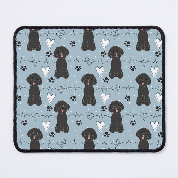 Item preview, LOVE Black Toy Poodle designed and sold by Lulupainting.