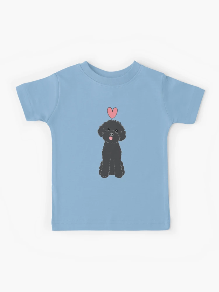 TAO / White Poodle Bear tシャツ　6y ra,kids_tee,x900,8DB3D2: